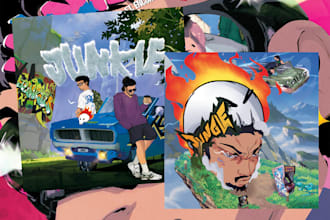 design unique album cover with strong concept and visuals