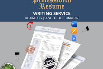create professional CV resume