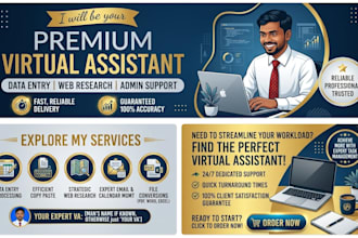 be your virtual assistant for admin tasks