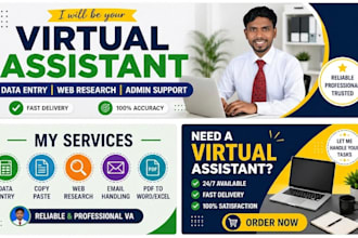 be your virtual assistant for admin tasks