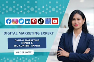 be your expert digital marketing manager