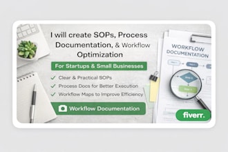 create sops, process documents, and workflow documentation