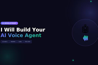 build an ai voice agent with real time audio video