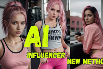 create nsfw ai model influencer for instagram and social media marketing