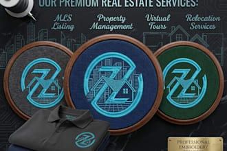 digitize embroidery logo into  high quality dst pes files