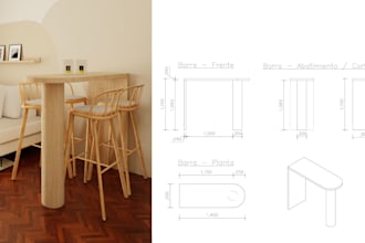provide professional interior drafting and millwork plans