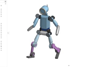 do 3d part modelling for you with PTC onshape or fusion 360