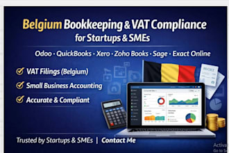 do belgium bookkeeping and vat compliance for startups using