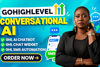 setup ghl conversational ai, ghl ai chatbot, ghl chat widget, ghl sms automation