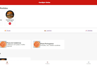 develop a premium food landing page