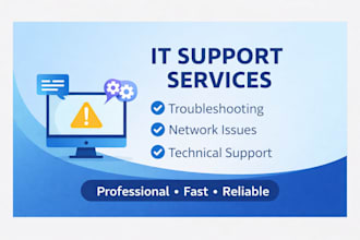 provide IT support and troubleshooting services