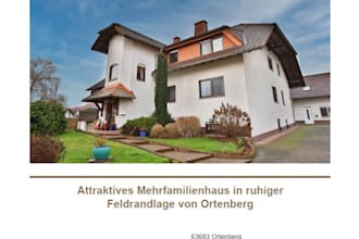 create a professional real estate exposé PDF for german property listings