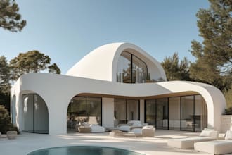 professional 3d interior exterior design, 3d model architectural render, cgi