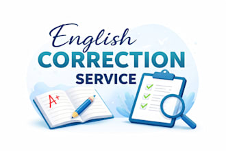 proofread and correct your english text professionally
