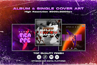 design cinematic album cover art