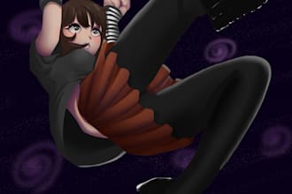 draw an ilustration for your character s