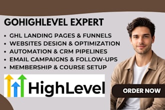 be your gohighlevel landing page ghl website gohighlevel membership site expert