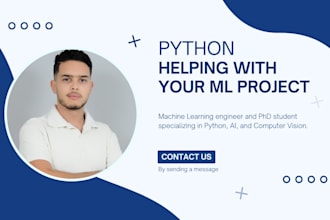 help you with machine learning and data science projects
