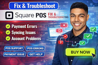 square pos troubleshooting, fix pos errors, square payment and sync issues
