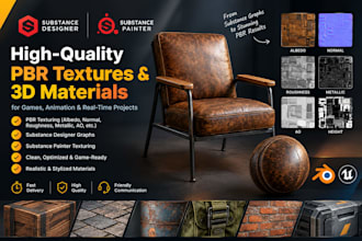 create professional pbr materials in substance designer adobe substance designer