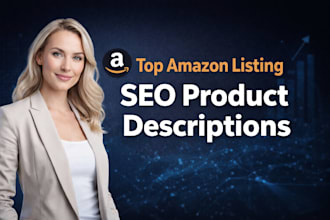 write top amazon listing SEO product descriptions