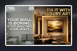 design luxury wall art for interiors