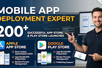 publish your app to app store and play store