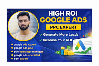 setup and manage google ads ppc campaign for leads