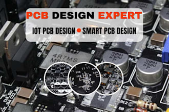 design pcb layout schematic gerber files esp32 arduino iot pcb design