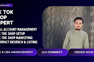 do tiktok shop product listing order processing and VA tasks