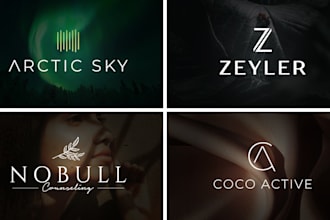 create a timeless, creative modern logo and brand identity for your company