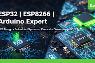 program esp32 esp8266 iot esp32 arduino projects professionally