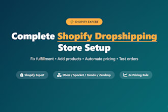 set up your shopify dropshipping store with dsers spocket trendsi zendro
