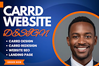do carrd website dessign carrd landing page and redesign carrd