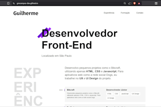 create a responsive landing page with HTML CSS