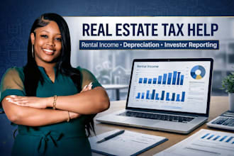 do real estate investor tax reporting rental income depreciation us tax filling