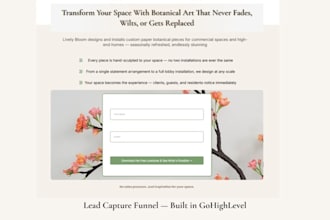 build a lead capture and follow up system that responds for you