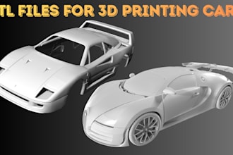 fix, repair stl files for 3d printing cars, rc models and parts