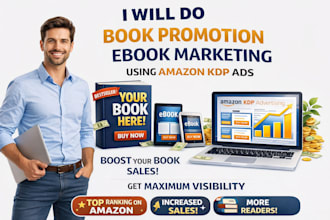 do book promotion and ebook marketing using amazon KDP ads