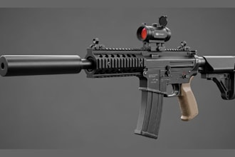 create 3d weapons gun model 3d dagger 3d object games props 3d knives for print