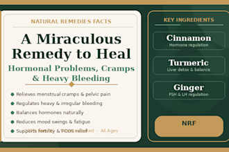providing an herbal remedy guide to heal hormonal imbalances