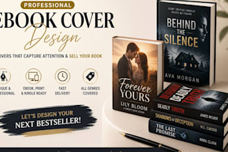 design ebook cover design, ebook cover, kindle cover