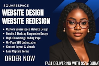 build square space redesign website design website build square space landing