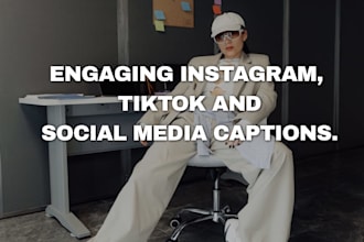 write engaging social media captions that boost engagement