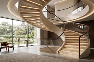 design 3d stairs, 3d staircase design for your home, curved staircase and spiral