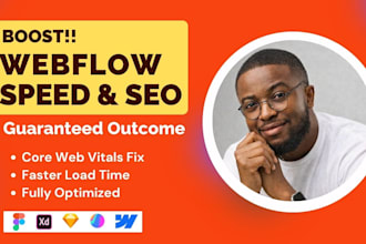 fix core web vitals and speed optimize your webflow site for SEO