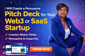 create a persuasive pitch deck for your web3 or saas brand