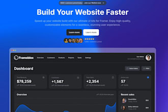 conception site framer, conception site webflow, conversion figma vers framer