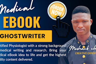 write professional medical and healthcare ebook