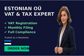 handle estonian oÜ vat registration and tax filing